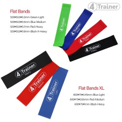 Pack Flat Bands XL 4Trainer - Mini bandes élastiques plates