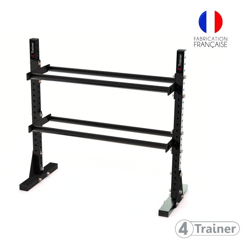 Rack de rangement Musculation 2 étagères