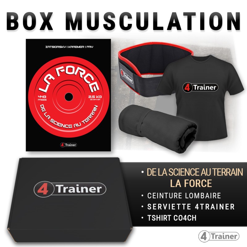 Ceinture lambaire de musculation en tissu, Body force