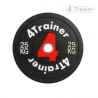 Disque Olympique - Bumper de Musculation pour Barre d'Haltérophilie - 4Trainer