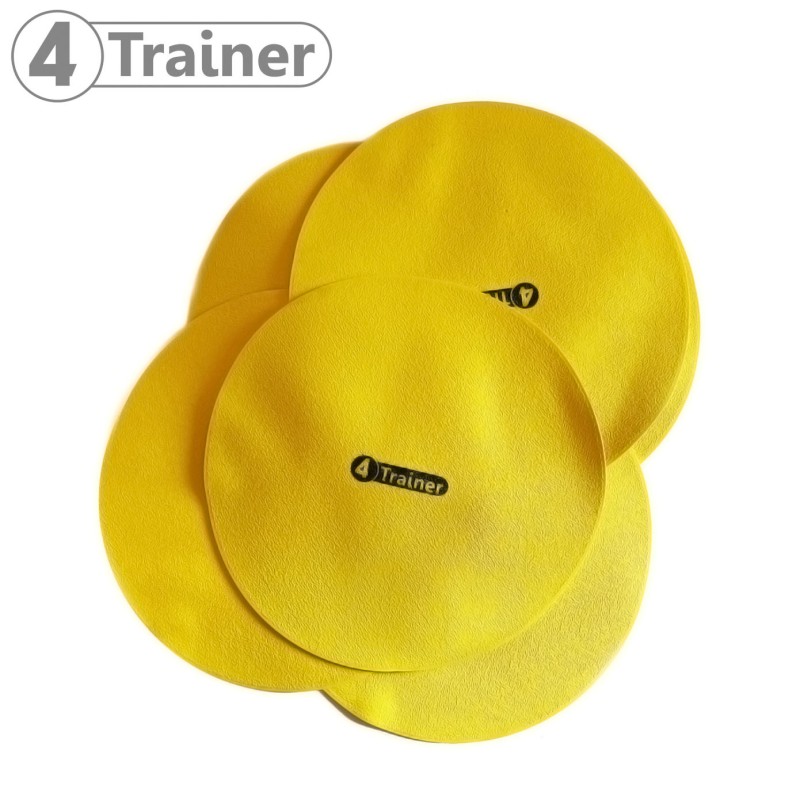 Disques d'agilité - Jaune - Lot de 10 Disques d'agilité - Jaune - Lot de 10