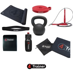 Home Fitness Pack - Pack d'Entraînement avec Kettlebell inclus