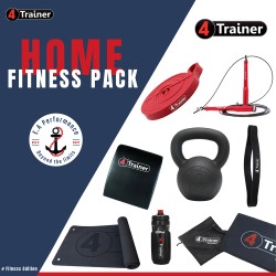 Home Fitness Pack - Pack d'Entraînement avec Kettlebell inclus