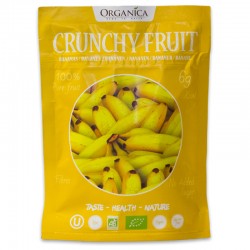 BANANE CRUNCHY FRUIT BIO - 100% bananes biologiques lyophilisées