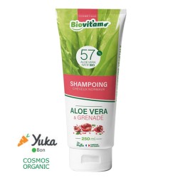 SHAMPOING 250ML - Aloe Vera & Grenade - BIOVITAM