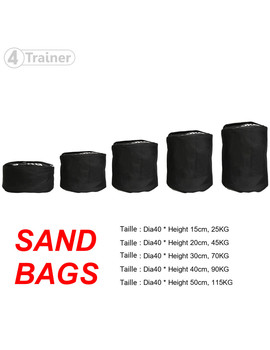 Sandbag 25KG à 115KG – Sac de Force à Lester - 4TRAINER