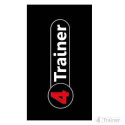 Serviette de PLAGE - logo 4TRAINER - 150cm x 70cm - 100% coton - 4TRAINER
