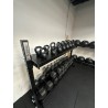 Rack de rangement Musculation 2 étagères