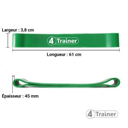 Mini bandes élastiques Powerband Medium Vert