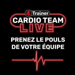 CARDIO TEAM - Analyseur de Fréquence Cardiaque en direct - 4Trainer