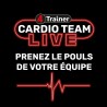 CARDIO TEAM - Analyseur de Fréquence Cardiaque en direct - 4Trainer
