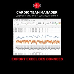 CARDIO TEAM - Analyseur de Fréquence Cardiaque en direct - 4Trainer
