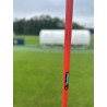 PIQUETS SLALOM - Pointe Acier Rouge - LOT DE 5 - 160cm - 4TRAINER