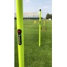 PIQUETS SLALOM - Pointe Acier Jaune - LOT DE 5 - 180cm - 4TRAINER