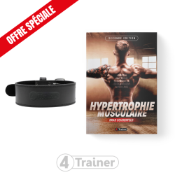 PACK - Hypertrophie Musculaire 2nde Edition + Ceinture de Force en Cuir