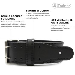 PACK - Hypertrophie Musculaire 2nde Edition + Ceinture de Force en Cuir