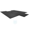 DALLES TRAINING - Lot de 4 ou 10 - 25mm - 4Trainer