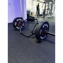 HEX BARRE 25 KG - Trap Bar Full Black 140cm - 4TRAINER