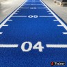 PISTE EN GAZON - 10 x 1 m - CURLED – Poils Courts - 4TRAINER