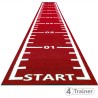PISTE EN GAZON - 10 x 1 m - CURLED – Poils Courts - 4TRAINER