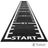 PISTE EN GAZON - 10 x 1 m - CURLED – Poils Courts - 4TRAINER