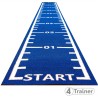 PISTE EN GAZON - 15 x 1 m - CURLED – Poils Courts - 4TRAINER