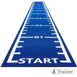 PISTE EN GAZON - 20 x 1 m - CURLED – Poils Courts - 4TRAINER