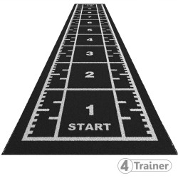 PISTE EN GAZON - 15 x 2 m - CURLED – Poils Courts - 4TRAINER