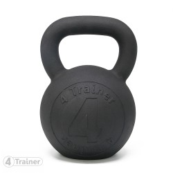 Kettlebell BL4CK IRON 4Trainer - Set complet de 4 à 32 KG - Offre spéciale