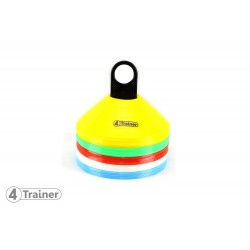 Lot de 50 repères souples  - Pour délimiter et baliser votre terrain d'entrainement