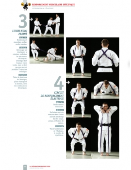 Livre La préparation physique Judo Nouvelle Edition Aurélien Broussal 4Trainer Editions